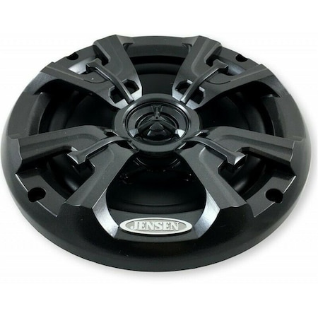Asa Electronics ASA Electronics  6.5 in. Jensen Marine Hi-performance Speakers, Graphite - Pair ASAMSX60RVR