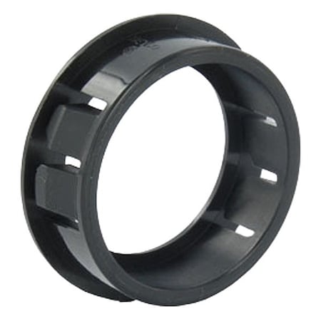 Leviton Wallplate Adapter, Black, Plastic, Round 403-E