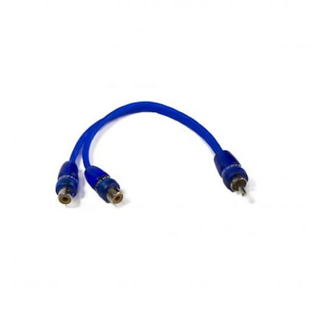 Output 2 Female to 1 Male Blue Competition Series 7 Connect Cable OU3259846