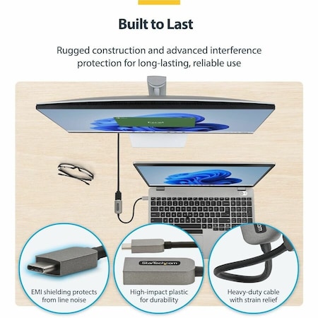 Startech.Com USB C TO HDMI ADAPTER - 4K 60HZ VIDEO, HDR10 - USB-C TO HDMI 2.0B ADAPTER DONGLE USBC-HDMI-CDP2HD4K60