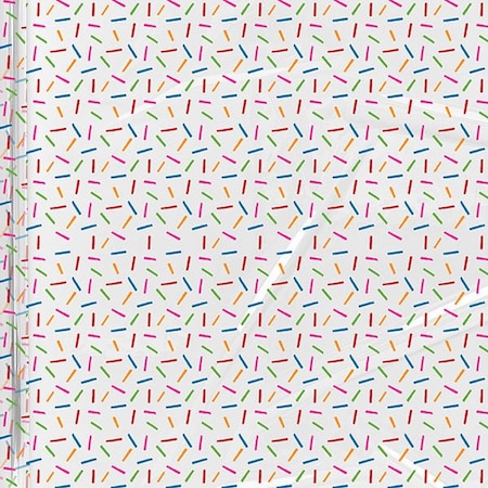 Nashville Wraps Sprinkles Cello Roll, 30x100 CR30SPK