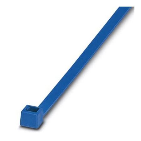 Phoenix Contact Cable Tie, 140 mm L, Blue, PA 6.6, 130 N Strength 3240795
