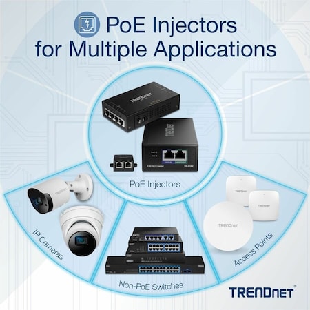 Trendnet POE+ GIGABIT INJECTOR TPE-115GI