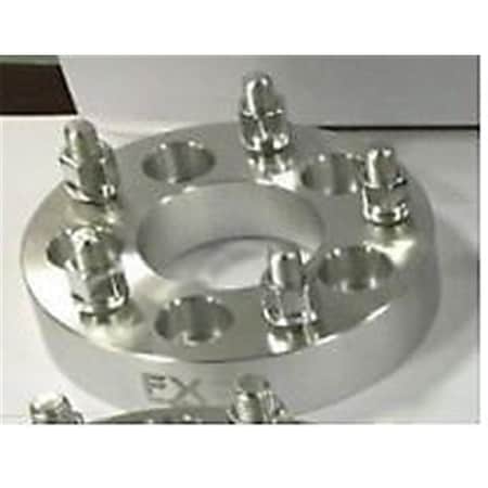 Olympian Athlete 5 x 127 mm - 5 x 127 in. Wheel Adapter - Silver OL3565655