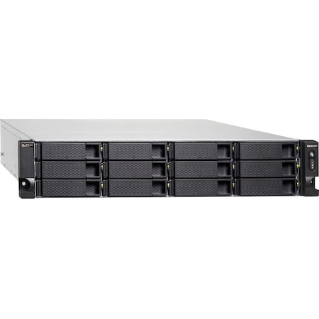 Qnap 2U 18 BAY 12 X 3.5 + 6 X 2.5 SATA 6GBPS QTS HERO NAS/ISCSI IP-SAN TS-H1886XU-RP-R2-D1622-32G-US