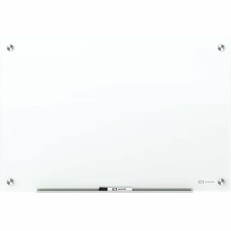 Quartet Brilliance Glass Dry-Erase Boards, 96 x 48, White Surface G29648W