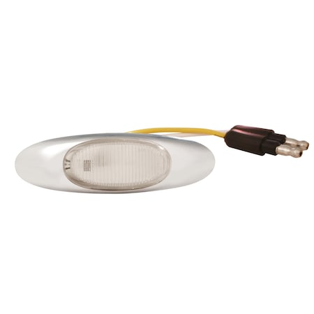 Grote Lamp, Chrome Bezel, LED, MicroNova, Ylw 47983
