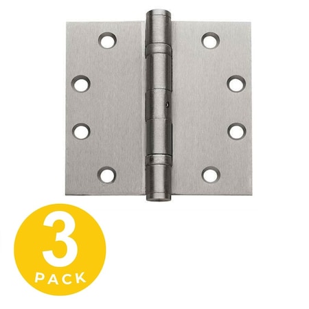 Global Door Controls 4.5 in Leaf W x 4.5 in Leaf H, Duronotic CP4545BBNRP-26D-3