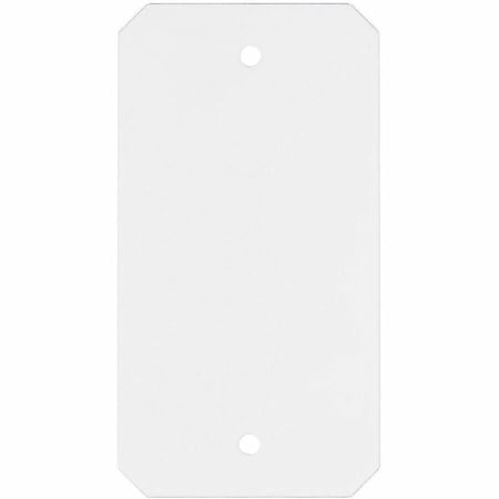Hubbell Wiring Device-Kellems Center Sub-Plate, 1 Gang, Steel, Blank Cover Type S1R10CSPB