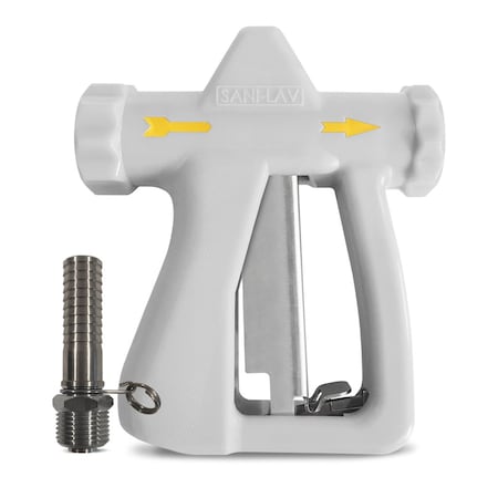 Sani-Lav Spray Nozzle, 5 15/16" L, 3/4" Sz, White NP1W
