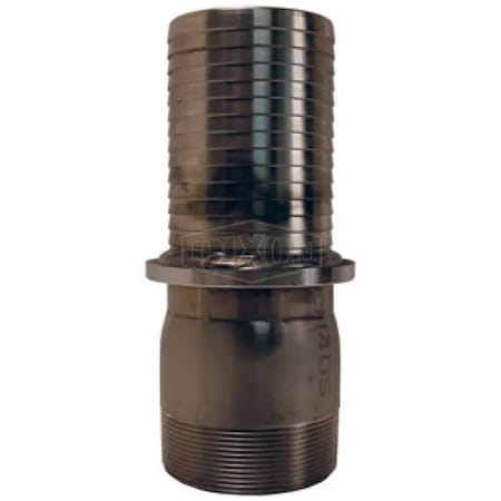 Dixon LP Boss Stem, 3 in, MNPT x Hose Shank, Stainless Steel RLP36