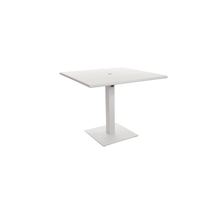 Bfm Seating Beachcomber Bistro Table PHB2432WH-2626WH