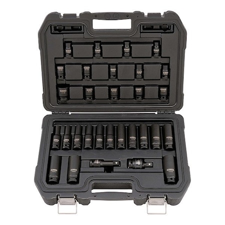 Dewalt Impact Set , Combination, 1/2in Dr, 30pcs DWMT19249