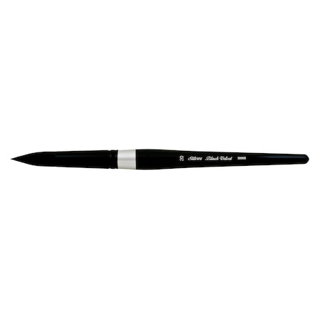 Silver Brush Black Velvet Brush, Round, Size 20 3000s-20