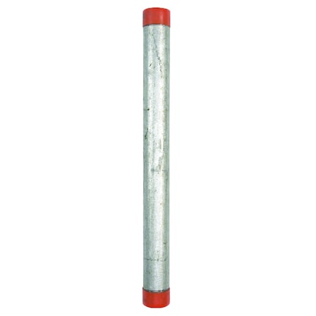 B&K Mueller 1 1/4 in. D X 18 in. L Galvanized Steel Pre-Cut Pipe 566-180AH
