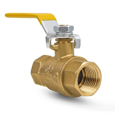 Everflow FIP Full Port Ball Valve, Brass 1" 605T001-NL