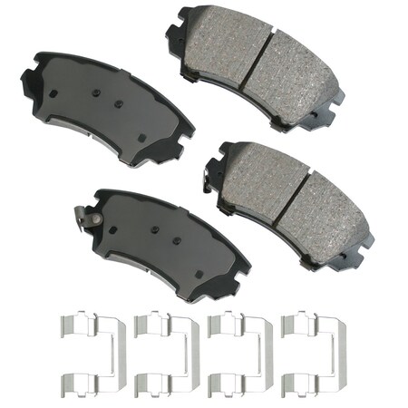 Akebono 10-11 Chev Camaro:Front Street Perf Pad, Asp1404 ASP1404