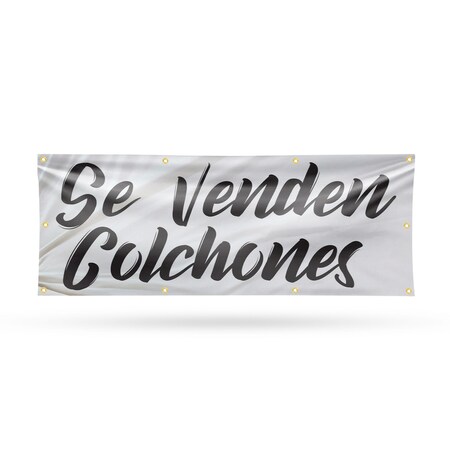 Signmission Se Venden Colchones, 36 Inch x 96 Inch, Vinyl Banner B-96-30850