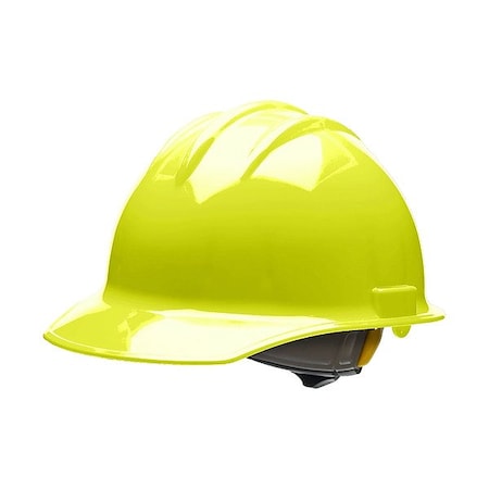Bullard Hard Hat, Front Brim, Fluorescent Yellow 30HYR