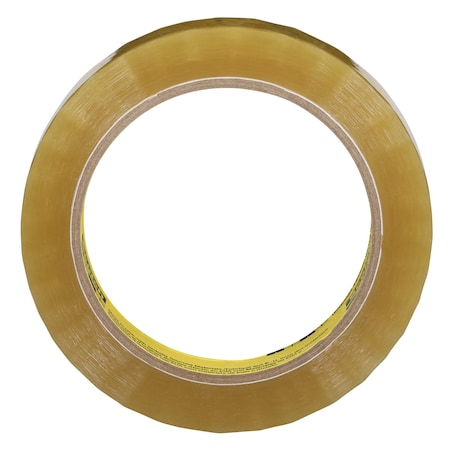 Scotch Packing Tape, 2.4 mil Thick, 1 in W x 66 m L, 3 in Core Dia., Clear, 36 PK 681