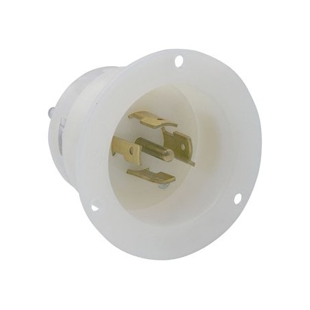 Leviton Industrial Grade Flanged Inlet 20 Amp, 120/208 Volt 3PY 2515