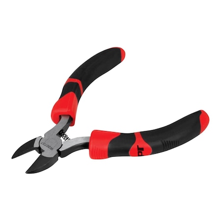 Dendesigns 5 in. Alloy Steel Mini Diagonal Pliers - Black DE1676727