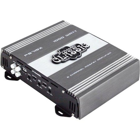 Pyramid 1000 Watts 2 Channel Bridgeable Car Amplifier PB715X