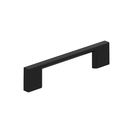 Amerock Cityscape 3-3/4 inch (96mm) Center-to-Center Matte Black Cabinet Pull, 25PK 25VMP37131MB