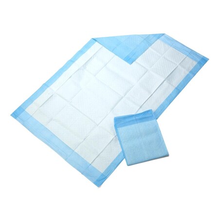 Medline Economy Fluff-Filled Underpad with Polypropylene Backing, 23in x 36in, 40PK MSC281229TZ
