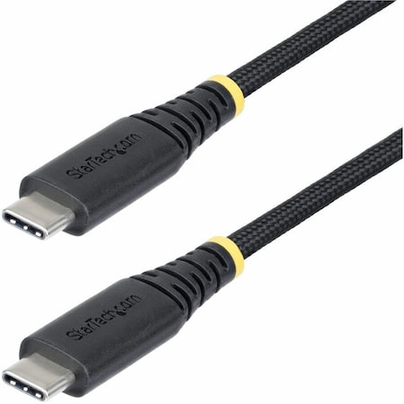 Startech.Com 3FT 91CM USB-C CHARGING CABLE, 240W 5A PD EPR, DUAL-LAYER SILICONE/BRAIDED J S2CEPR3F-USB-CABLE