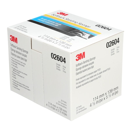 3M Abrasives Sanding Sponge PK20 7000000589
