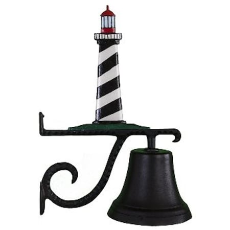 Swivel Cast Bell With Natural Color Cape Cod Cottage Lighthouse Ornament SW763469