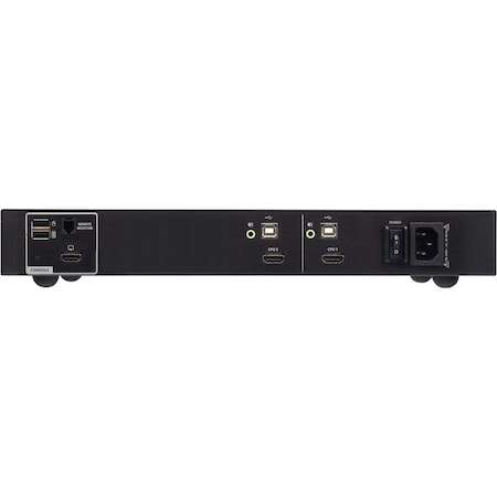 Aten 2-PORT USB HDMI SINGLE DISPLAY PP4.0 SECURE KVM CS1182H4