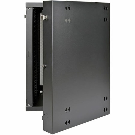 Eaton Tripp Lite Series SmartRack 18U UPS-Depth Wall-Mount Half-Height Rack Enclosure, Hinged Back SRW18USDP