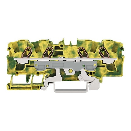 Wago Terminal Block, 3.51" L, 1.55" W 2006-1407