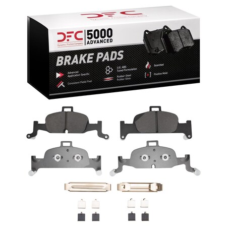 Dfc 5000 Advanced Disc Brake Pad Set,  1551-1897-01