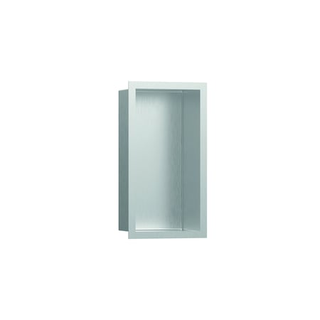Hansgrohe Individual Wall Niche Brushed Stainless Steel w/ Design Frame 12"x 6"x 4" Brushed Stainless Steel 56094800