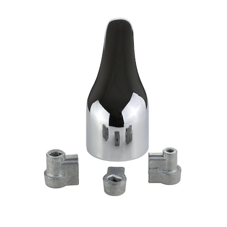 Danco Lever Handle, Metal, Chrome, For: Delta Tub and Shower Trim Kit 10977