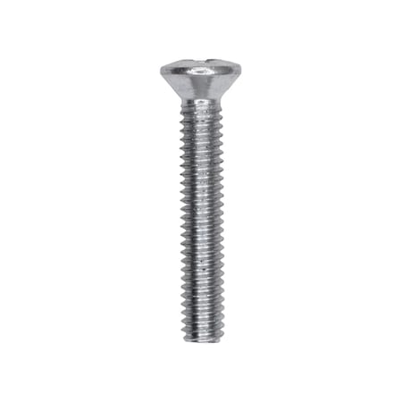 Phillips Oval Head Machine Screw 8-32 x 1in, 100PK