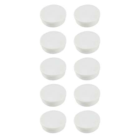Mastervision Antimicrobial Magnets 1" Diameter, Pack Of 10 BIM141609