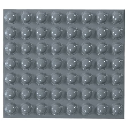 Bsc Preferred 3M Bumpon Gray Dome Protective Tape, 3000PK BN3M5003
