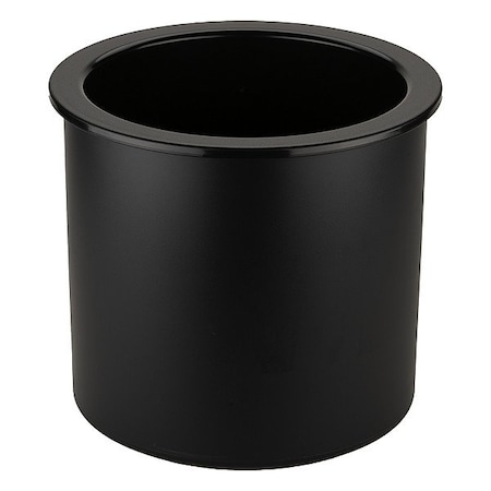 Carlisle Foodservice Ice Cream Server w/ Lid, 12 qt., ABS Plastic Black CM101203