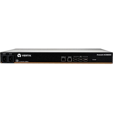 Avocent - Cyclades Avocent 48-Port Advanced Console Server with Dual AC Power Supply ACS8048DAC-400