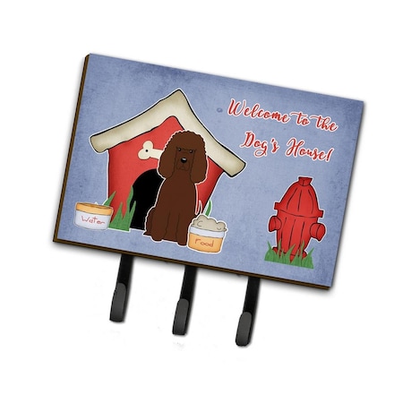 Carolines Treasures Dog House Collection Irish Water Spaniel Leash or Key Holder BB2817TH68