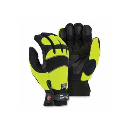 Winter Hawk Winter Lined Armor Skin Mechanics Gloves with Heatlok, Lining, Armor Skin, 12/2X-Large, 12PK 472-2145HYH/12