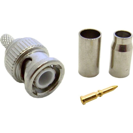 Cable Wholesale RG58 Stranded BNC Connector, 4 Piece Set 31X1-06500
