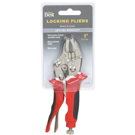 Do It Best 5'' Curved Jaw Locking Pliers 304743