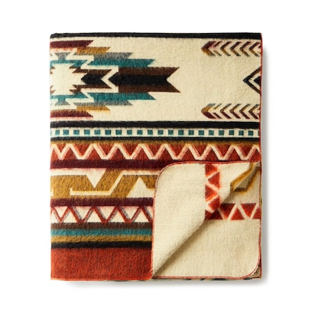 Homeroots Ultra Soft Southwestern Arrow Handmade Woven Blanket 366042