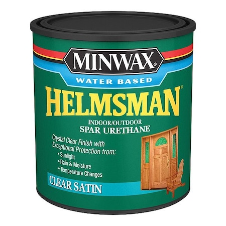 Minwax Finish, 32 fl oz, Satin, Clear 630520444