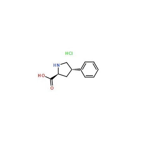 Ak Scientific trans-4-Phenyl-L-proline hydrochloride (5g), CAS 90657-53-7 S360-5g